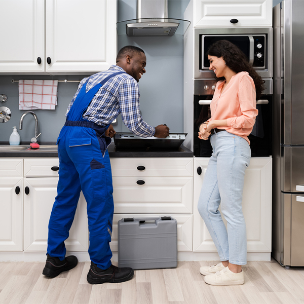 can you provide an estimate for cooktop repair before beginning any work in Potters Hill